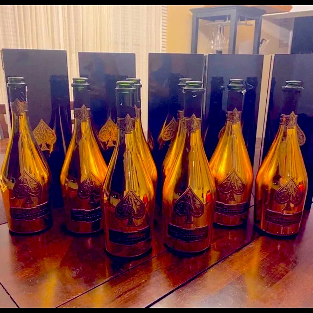 Ace of spades bottle with box